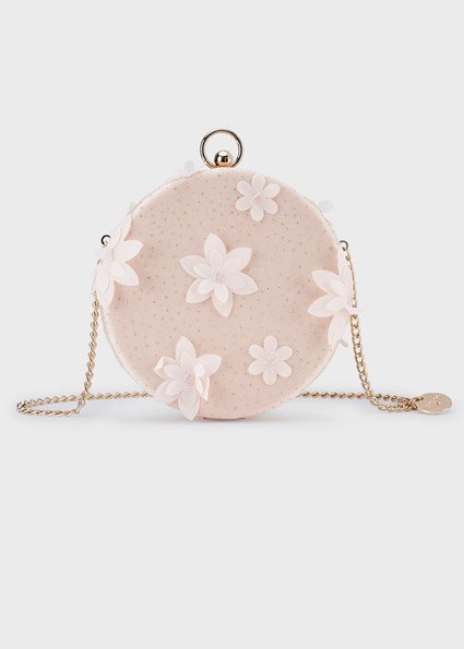Abel & Lula Meisjes tas borduursel - Peach Abel & Lula Meisjes tas borduursel - Peach