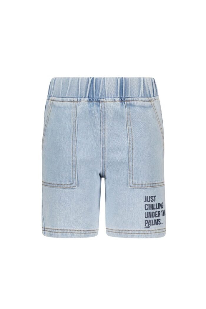 B.Nosy Jongens jeans short - Melle - Vivid denim B.Nosy Jongens jeans short - Melle - Vivid denimMateriaal