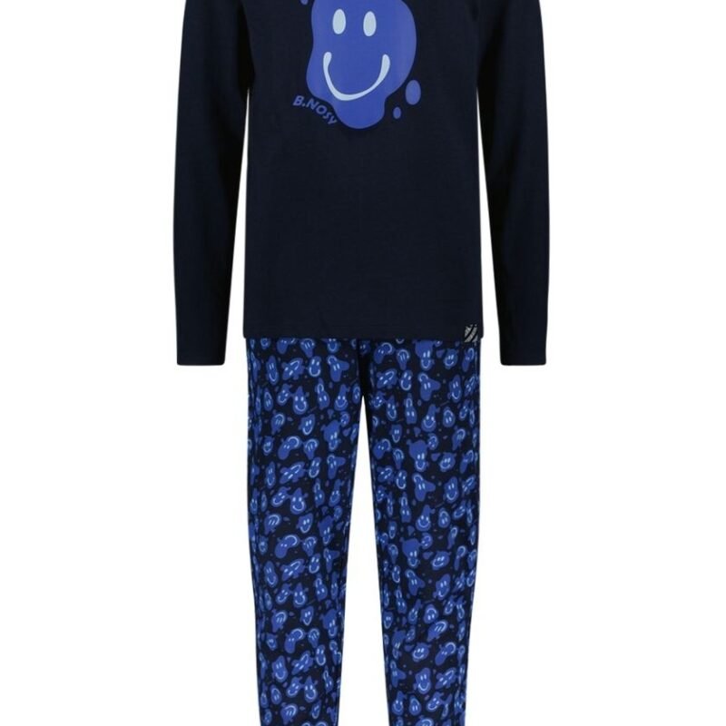 B.Nosy Jongens pyjama - Zack - All Smiles AOP B.Nosy Jongens pyjama - Zack - All Smiles AOPMateriaal Jersey 100% GOTS EA
