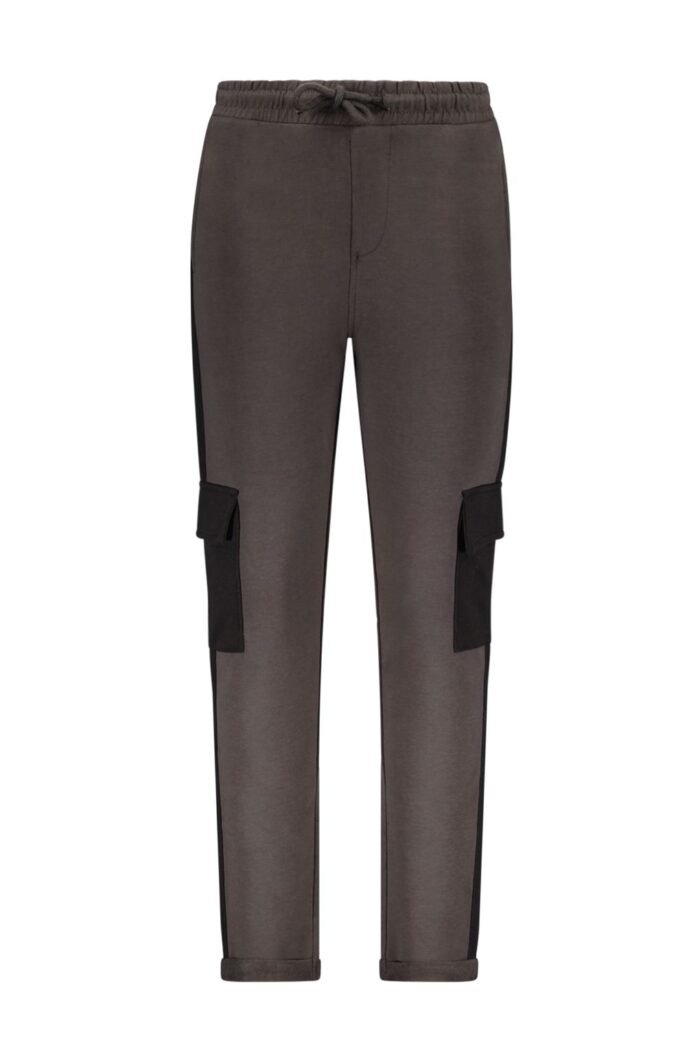 B.Nosy Jongens sweat broek cargo - Roaz - Antraciet grijs B.Nosy Jongens sweat broek cargo - Roaz - Antraciet grijsMateriaal 95%CO