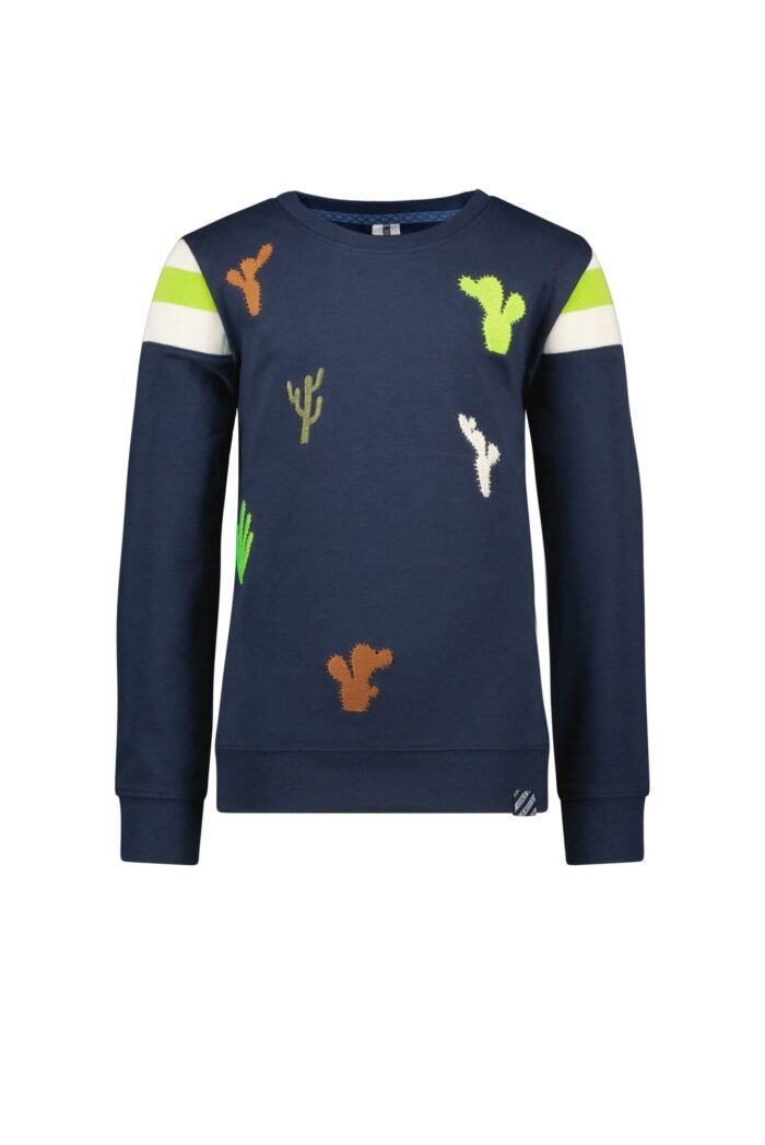 B.Nosy Jongens sweater - Navy blauw B.Nosy Jongens sweater - Navy blauw95% SCO 5% EA
