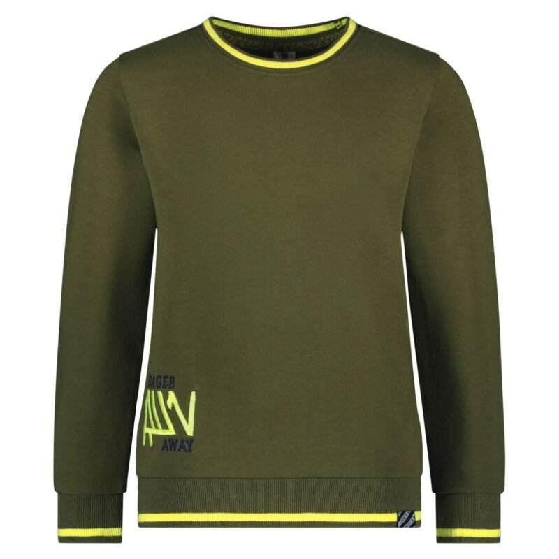B.Nosy Jongens sweater - Samuel - Hunter groen B.Nosy Jongens sweater - Samuel - Hunter groenMateriaal 95% GOTS 5% EA