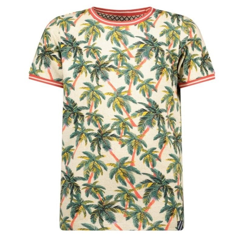 B.Nosy Jongens t-shirt - Kaleb - Keen AOP B.Nosy Jongens t-shirt - Kaleb - Keen AOPMateriaal