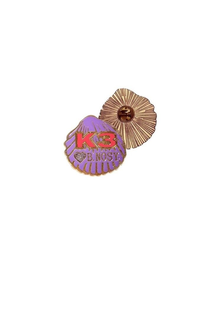 B.Nosy K3 Meisjes broshe - African paars B.Nosy K3 Meisjes broshe - African paarsMateriaal MRKT