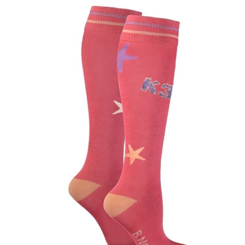 B.Nosy K3 Meisjes kniekousen - Passion roze B.Nosy K3 Meisjes kniekousen - Passion rozeMateriaal 78% Cotton