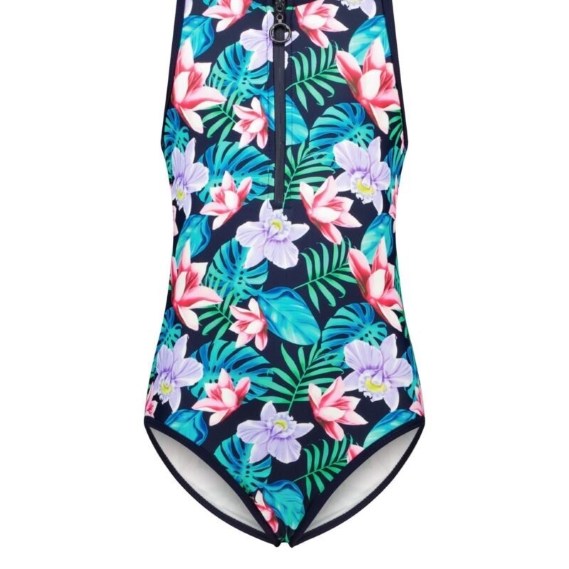 B.Nosy Meisjes badpak AOP - Active bloemen AOP B.Nosy Meisjes badpak AOP - Active bloemen AOPswimwear 80% recycled polyamid
