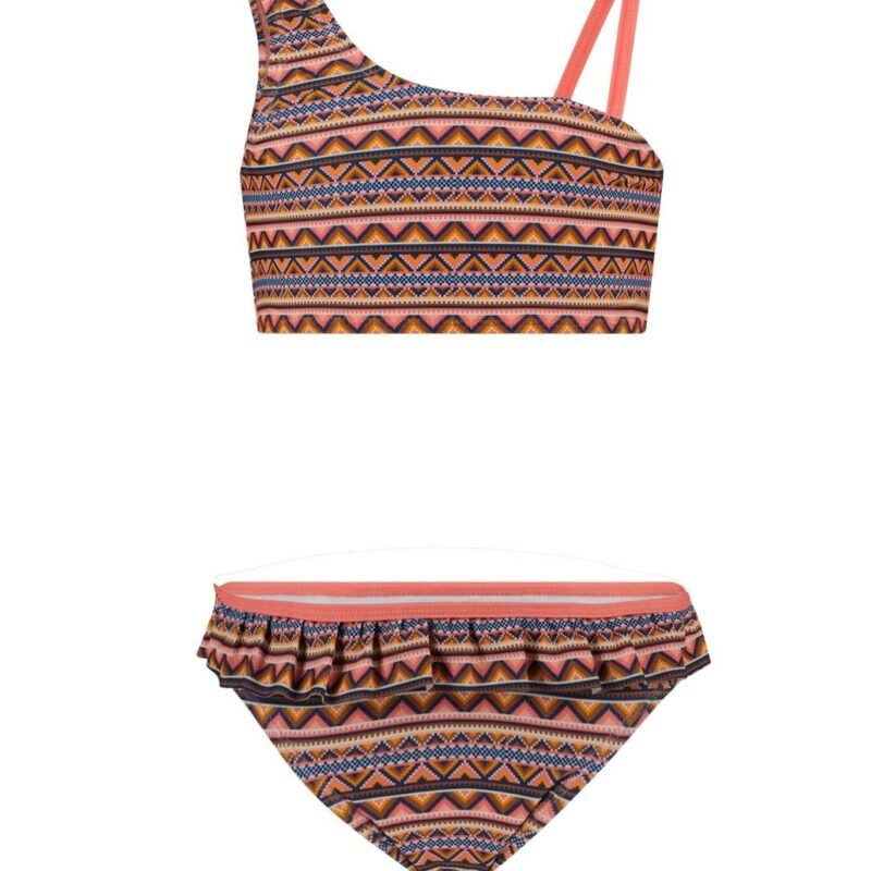 B.Nosy Meisjes bikini Samira - Blush aztec AOP B.Nosy Meisjes bikini Samira - Blush aztec AOPMateriaal