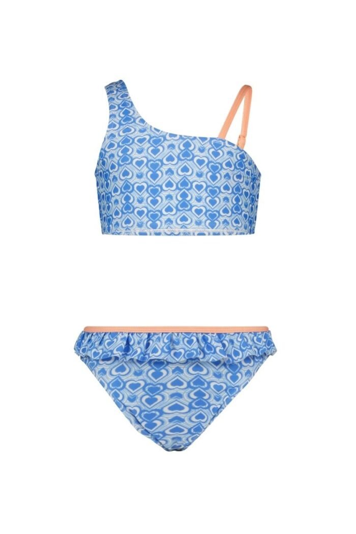 B.Nosy Meisjes bikini Samira - Poetic hart AOP B.Nosy Meisjes bikini Samira - Poetic hart AOPMateriaal