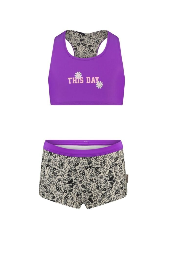 B.Nosy Meisjes bikini Sanna - Magic palm AOP B.Nosy Meisjes bikini Sanna - Magic palm AOPMateriaal