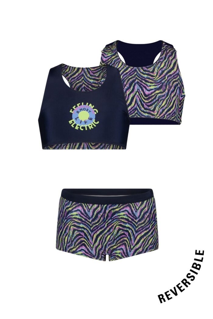 B.Nosy Meisjes bikini - Willow - Navy blauw B.Nosy Meisjes bikini - Willow - Navy blauwMateriaal 85% RPE 15% EA