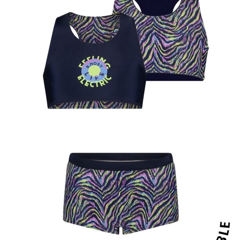 B.Nosy Meisjes bikini - Willow - Navy blauw B.Nosy Meisjes bikini - Willow - Navy blauwMateriaal 85% RPE 15% EA