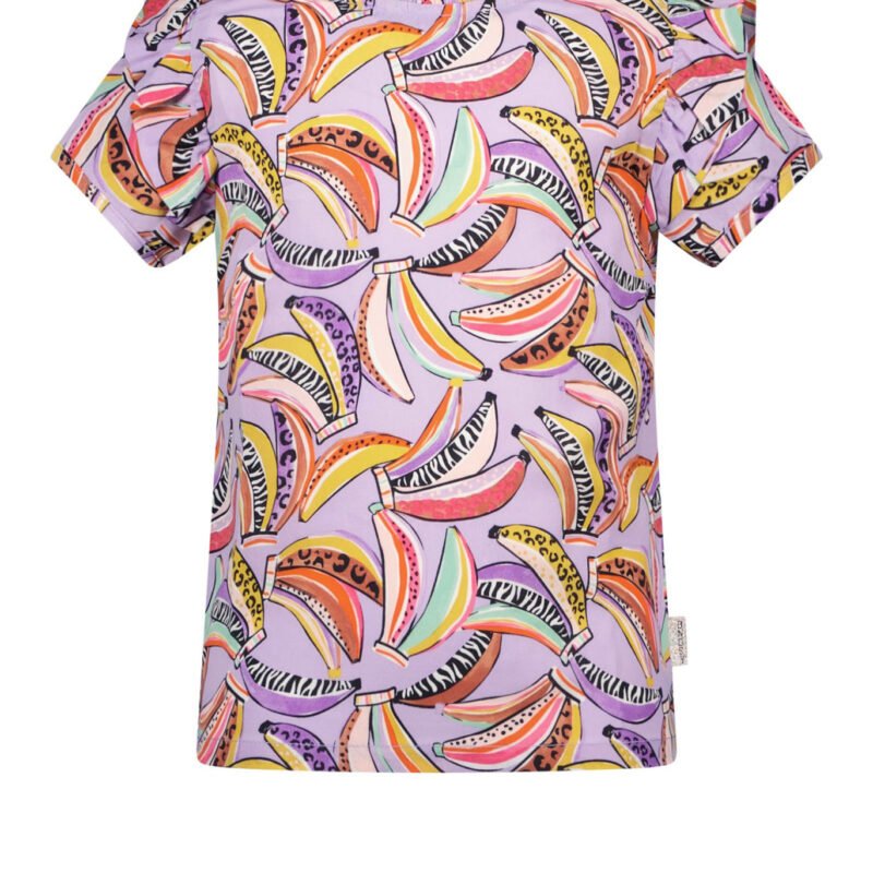 B.Nosy Meisjes blouse - Banana AOP B.Nosy Meisjes blouse - Banana AOP