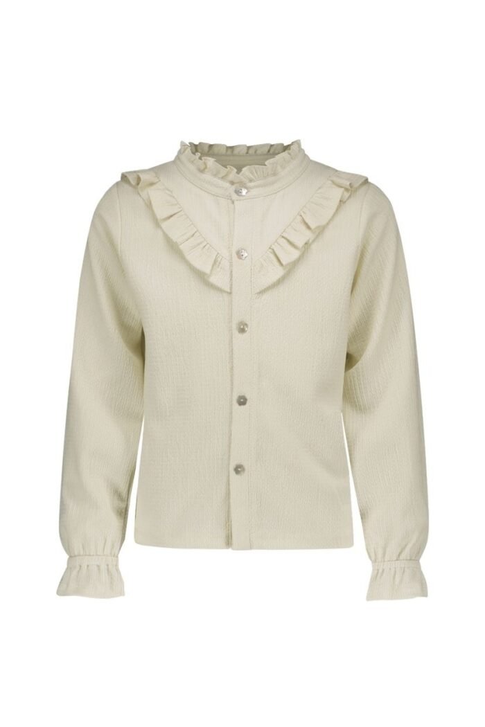 B.Nosy Meisjes blouse - Beau - Ecru B.Nosy Meisjes blouse - Beau - EcruMateriaal 95% RPE 5% EA