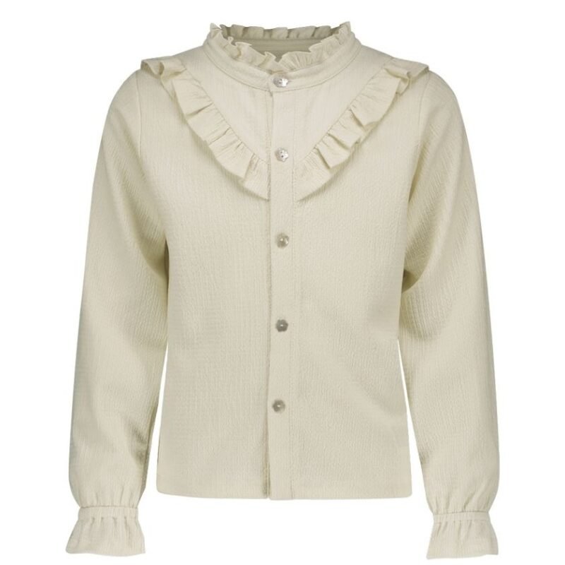 B.Nosy Meisjes blouse - Beau - Ecru B.Nosy Meisjes blouse - Beau - EcruMateriaal 95% RPE 5% EA