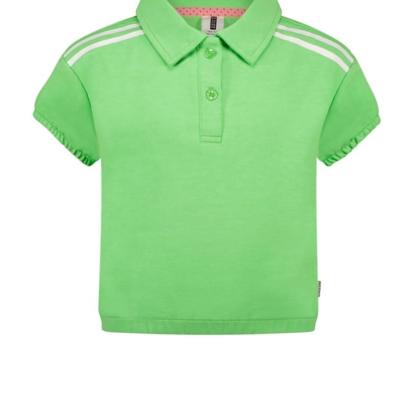 B.Nosy Meisjes cropped sweat top - Neon groen B.Nosy Meisjes cropped sweat top - Neon groen