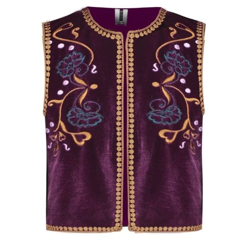 B.Nosy Meisjes gilet - Gaby - Grape Wine B.Nosy Meisjes gilet - Gaby - Grape WineMateriaal 100% PE