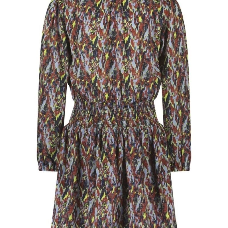 B.Nosy Meisjes jurk - Dee - Amibitous AOP B.Nosy Meisjes jurk - Dee - Amibitous AOPMateriaal 30% RPE