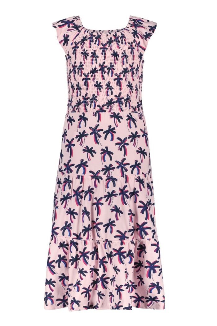 B.Nosy Meisjes jurk - Tatum - Tropical AOP B.Nosy Meisjes jurk - Tatum - Tropical AOPMateriaal