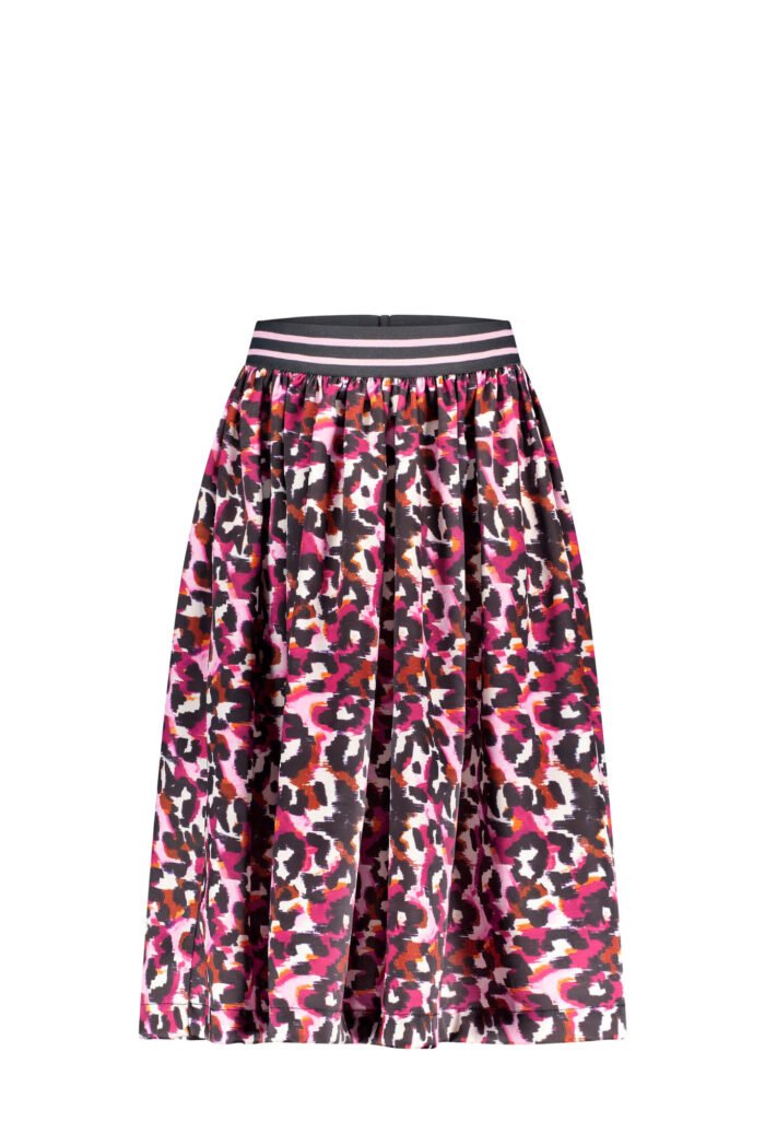 B.Nosy Meisjes midi rok - Something leo AOP B.Nosy Meisjes midi rok - Something leo AOPWoven 60% cotton 40% polyamide 95 gsm as SS'22 (soft feeling) + lining
