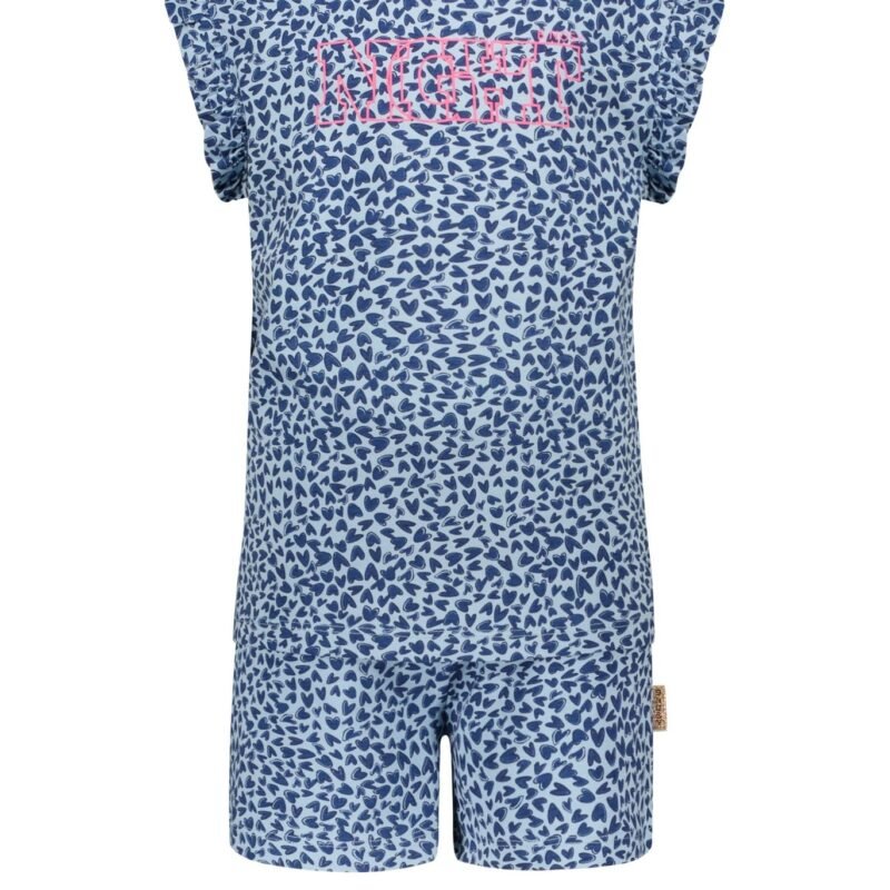 B.Nosy Meisjes pyjama - Hartjes blauw B.Nosy Meisjes pyjama - Hartjes blauw100% SCO
