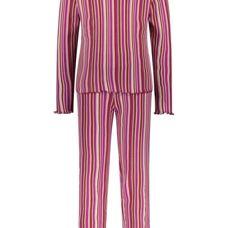 B.Nosy Meisjes pyjama - Zahra - Gleeful streep AOP B.Nosy Meisjes pyjama - Zahra - Gleeful streep AOPMateriaal 95% GOTS