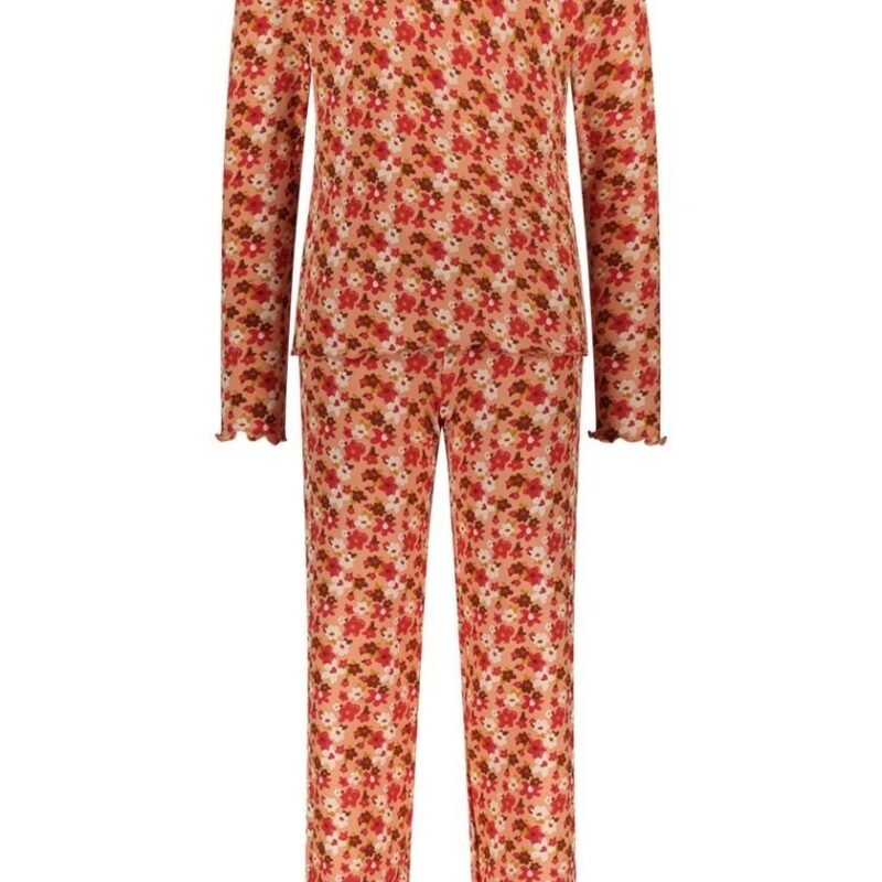 B.Nosy Meisjes pyjama - Zahra - Special bloemen AOP B.Nosy Meisjes pyjama - Zahra - Special bloemen AOPMateriaal 95% GOTS