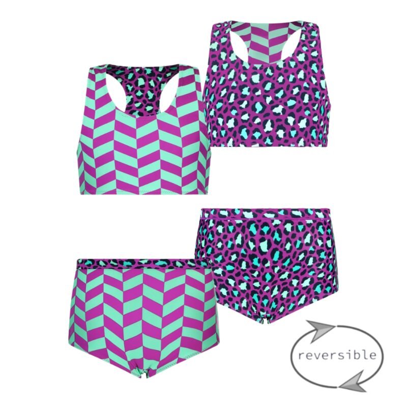 B.Nosy Meisjes reversibel bikini - Anniek - Gleeful AOP B.Nosy Meisjes reversibel bikini - Anniek - Gleeful AOPMateriaal 92%RPE