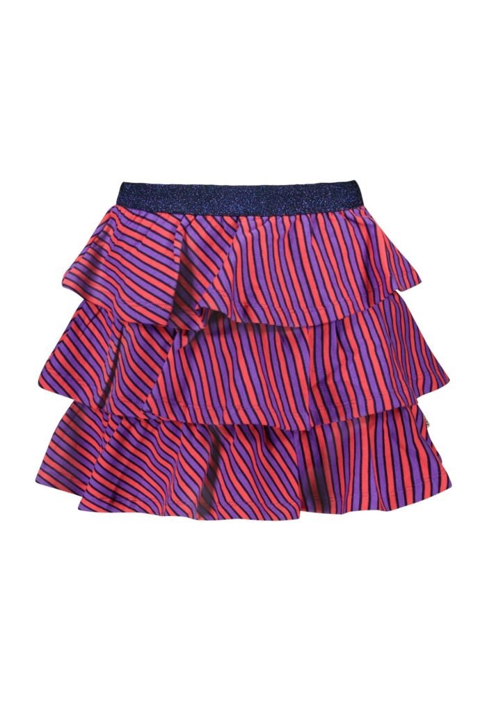 B.Nosy Meisjes rok 3-laags - Ster streep B.Nosy Meisjes rok 3-laags - Ster streep95% SCO 5% EA
