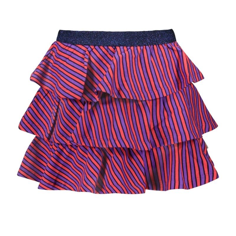 B.Nosy Meisjes rok 3-laags - Ster streep B.Nosy Meisjes rok 3-laags - Ster streep95% SCO 5% EA
