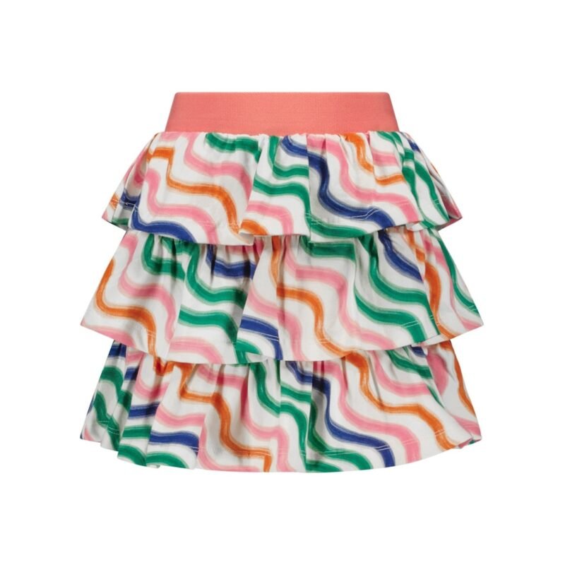 B.Nosy Meisjes rok 3-laags - Sun waves AOP B.Nosy Meisjes rok 3-laags - Sun waves AOP95% SCO 5% EA