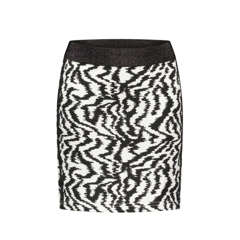 B.Nosy Meisjes rok AOP - Zebra Banana B.Nosy Meisjes rok AOP - Zebra BananaFrench terry 95% cotton 5% ea