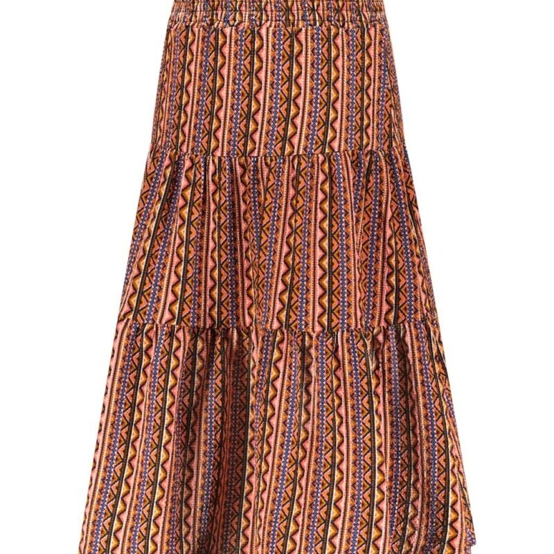 B.Nosy Meisjes rok - Brenda - Blush aztec AOP B.Nosy Meisjes rok - Brenda - Blush aztec AOPMateriaal
