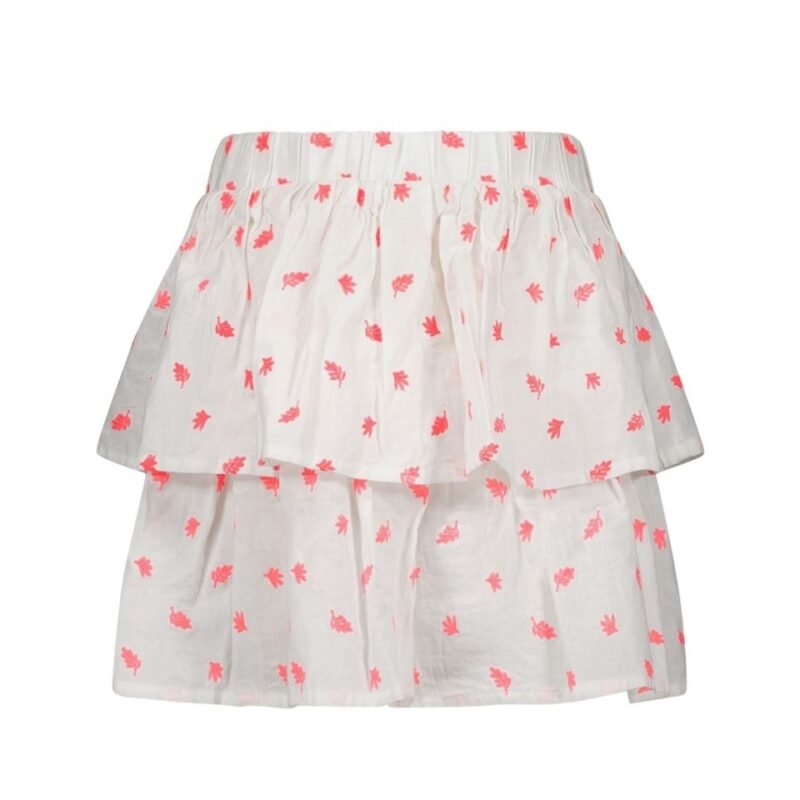 B.Nosy Meisjes rok - Elena - End fluor detail B.Nosy Meisjes rok - Elena - End fluor detailMateriaal 100%CO