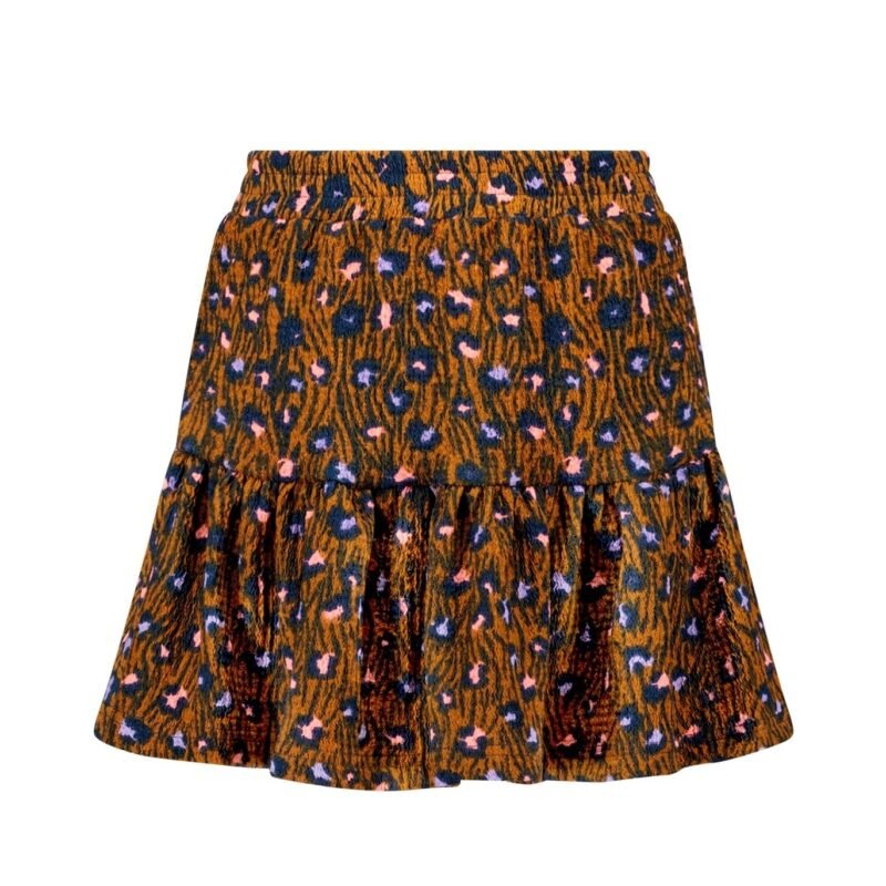B.Nosy Meisjes rok - Joyful peanut leo AOP B.Nosy Meisjes rok - Joyful peanut leo AOP99% PE 1% EA