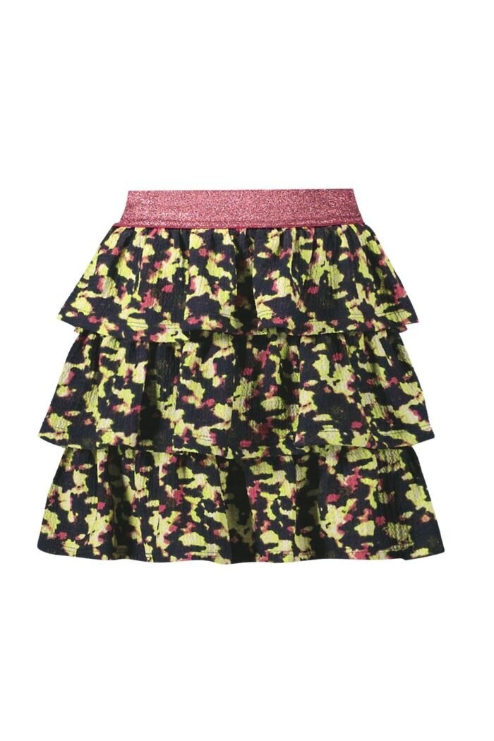 B.Nosy Meisjes rok - Ruby - Electric AOP B.Nosy Meisjes rok - Ruby - Electric AOPMateriaal 95% RPE 5% EA