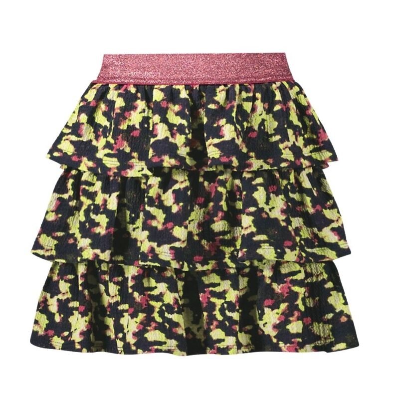 B.Nosy Meisjes rok - Ruby - Electric AOP B.Nosy Meisjes rok - Ruby - Electric AOPMateriaal 95% RPE 5% EA