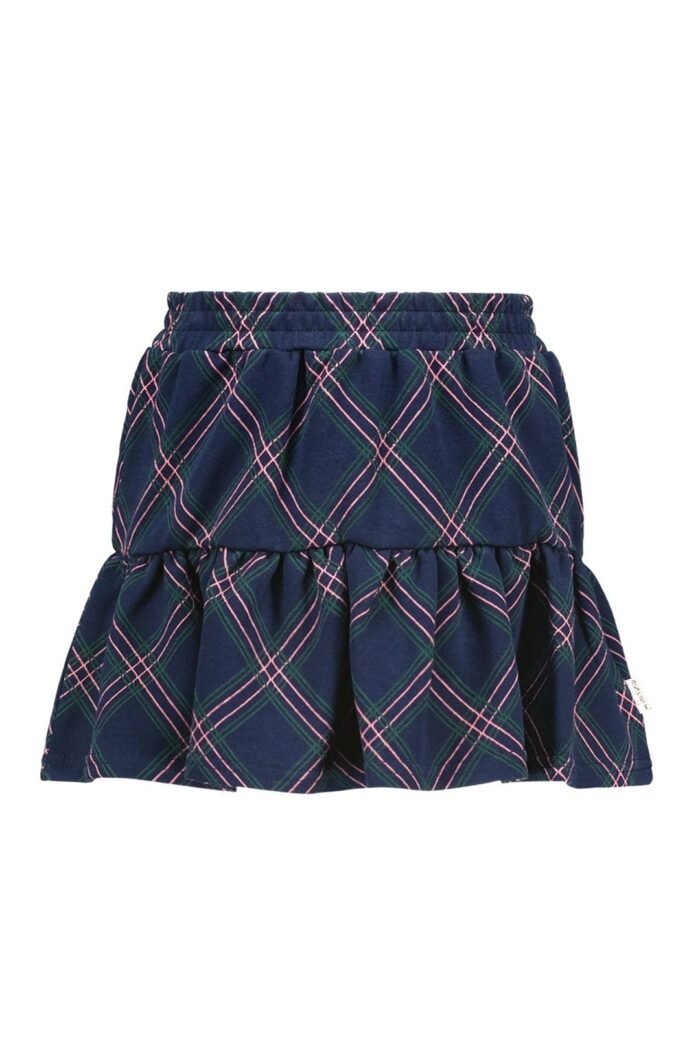 B.Nosy Meisjes rok grijs - Emy - Elegant geruit B.Nosy Meisjes rok grijs - Emy - Elegant geruitMateriaal 87% CO 10% PE 3% EA