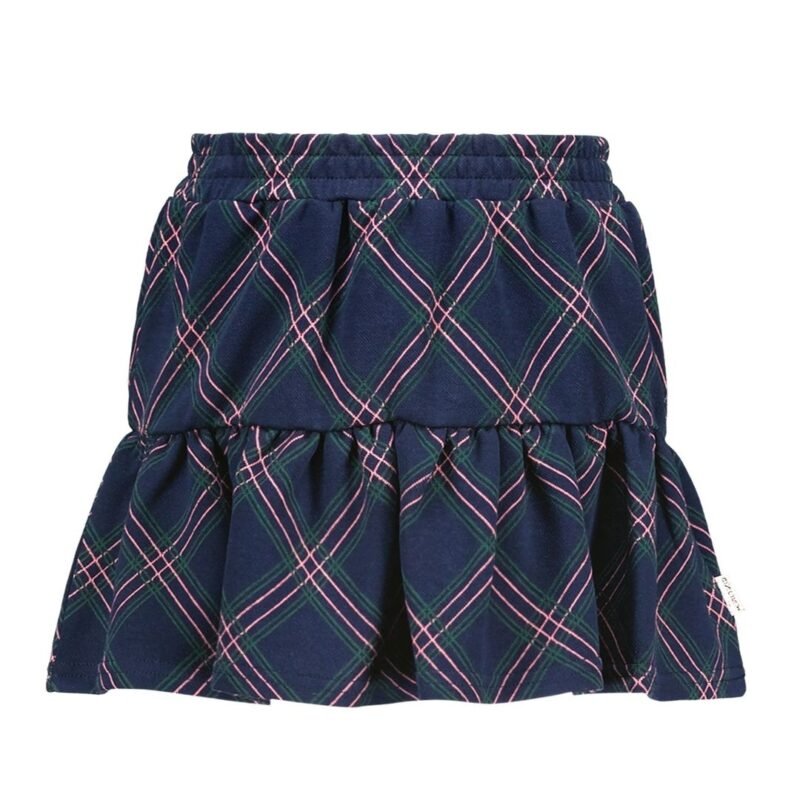 B.Nosy Meisjes rok grijs - Emy - Elegant geruit B.Nosy Meisjes rok grijs - Emy - Elegant geruitMateriaal 87% CO 10% PE 3% EA