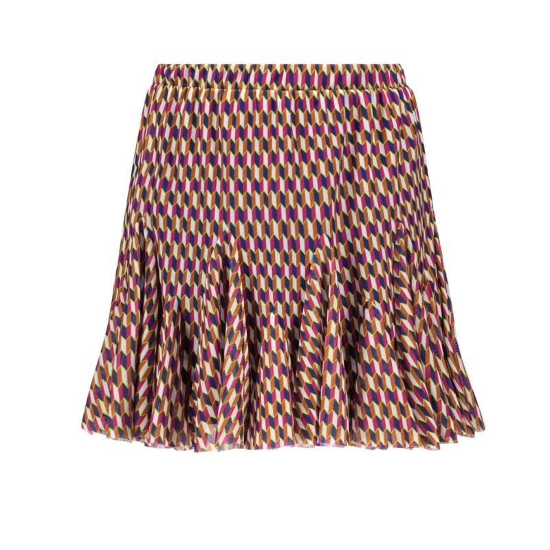 B.Nosy Meisjes rok mesh - Belle retro AOP B.Nosy Meisjes rok mesh - Belle retro AOP100% printed soft mesh with li
