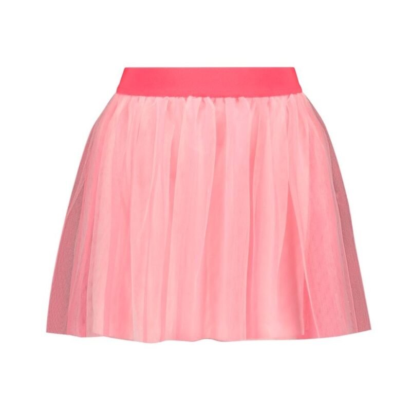 B.Nosy Meisjes rok mesh - Emmy - Fluor roze B.Nosy Meisjes rok mesh - Emmy - Fluor rozeMateriaal