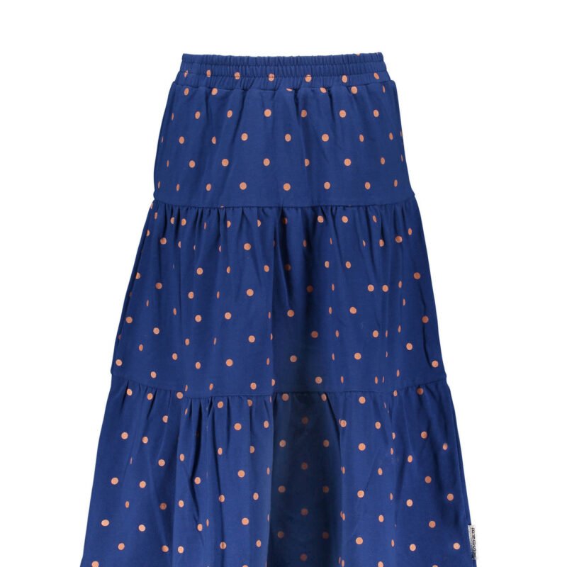 B.Nosy Meisjes rok midi - Stoere stippen en gesmokte boord - Tough stippen B.Nosy Meisjes rok midi - Stoere stippen en gesmokte boord - Tough stippen