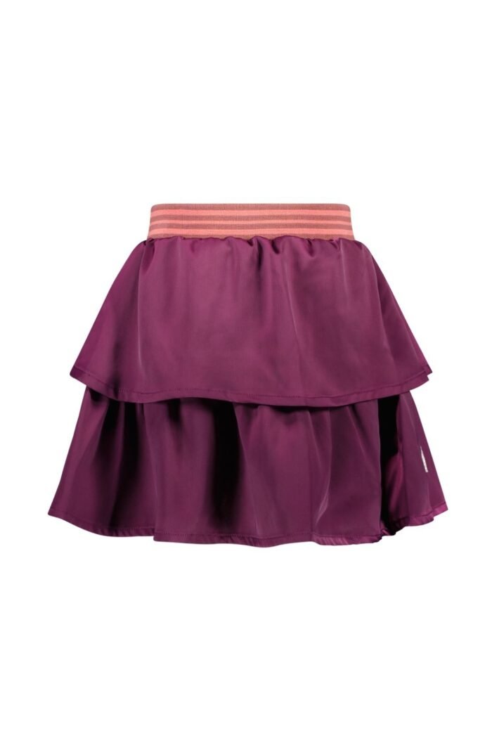 B.Nosy Meisjes rok paars - Puk - Grape wijn B.Nosy Meisjes rok paars - Puk - Grape wijnMateriaal 100% PE