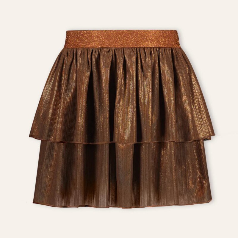 B.Nosy Meisjes rok plisse - Rox - Brique B.Nosy Meisjes rok plisse - Rox - BriqueMateriaal 95% PE