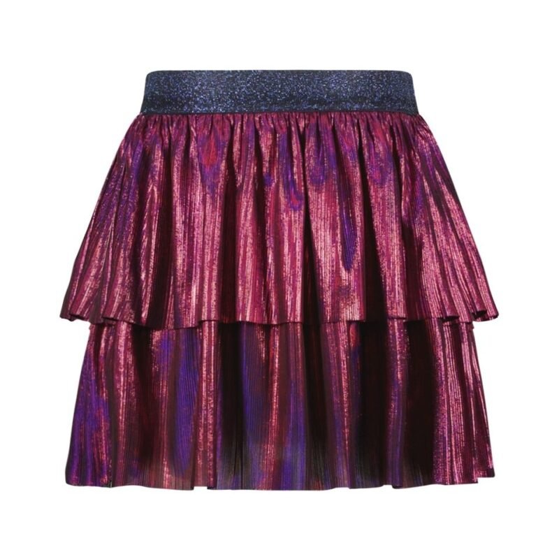 B.Nosy Meisjes rok plisse - Ruth - Ruby roze B.Nosy Meisjes rok plisse - Ruth - Ruby rozeMateriaal 95% PE