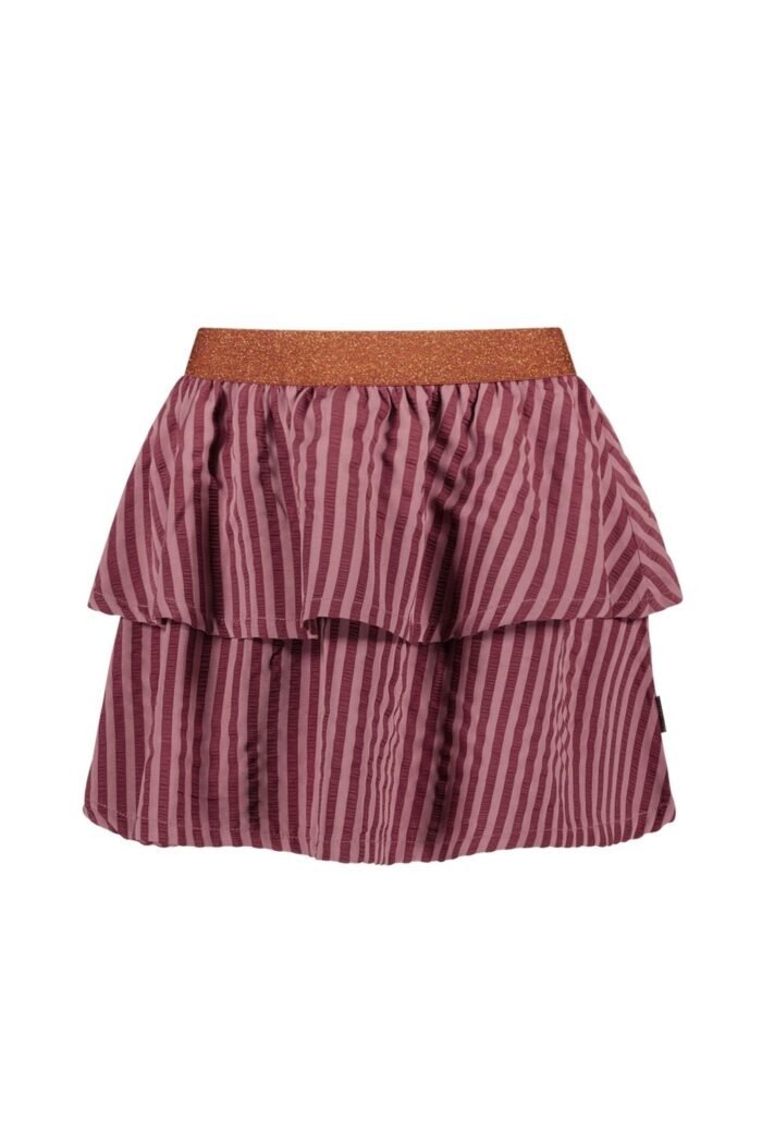 B.Nosy Meisjes rok roze - Djill - Oud kersen B.Nosy Meisjes rok roze - Djill - Oud kersenMateriaal 100% PE