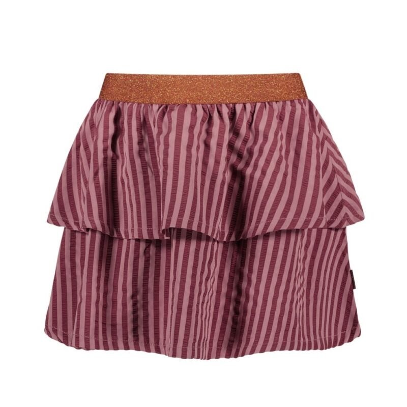 B.Nosy Meisjes rok roze - Djill - Oud kersen B.Nosy Meisjes rok roze - Djill - Oud kersenMateriaal 100% PE