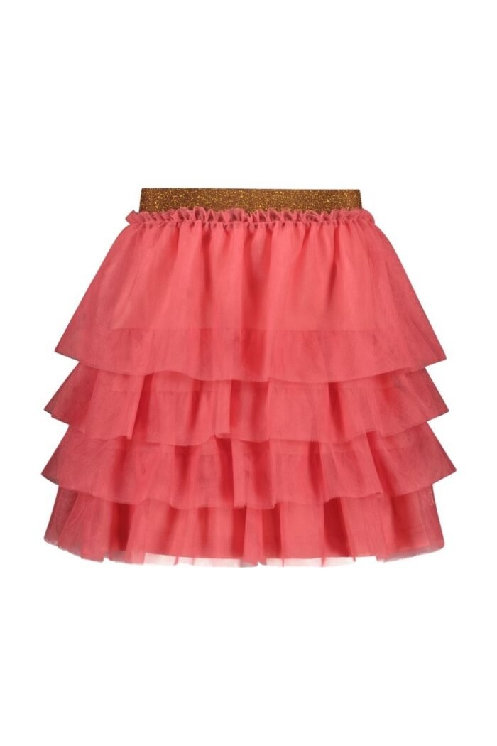 B.Nosy Meisjes rok tule - Rose - Zacht rood B.Nosy Meisjes rok tule - Rose - Zacht roodMateriaal 100% PE
