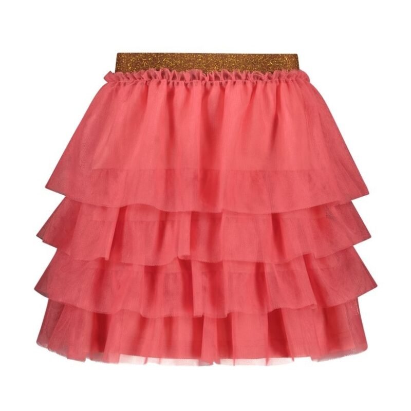 B.Nosy Meisjes rok tule - Rose - Zacht rood B.Nosy Meisjes rok tule - Rose - Zacht roodMateriaal 100% PE