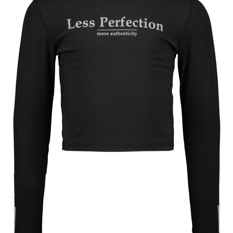 B.Nosy Meisjes shirt - Zwart B.Nosy Meisjes shirt - ZwartMateriaal Jersey 95% cotton 5% ea 190-20