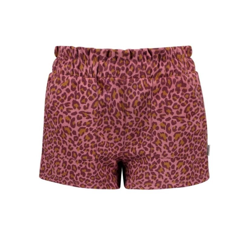 B.Nosy Meisjes short panter print roze - Dirkje - Delight panter B.Nosy Meisjes short panter print roze - Dirkje - Delight panterMateriaal 100% PE